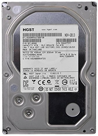 Hitachi HUS724040ALA640 HDD, 4 TB, Nero