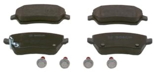 Bosch BP1494 - Brake Pads Car Front Axle - 1 Set of 4 Pads | Bosch Quality - Reduced Noise and Dust - ECE-R90 Certified - Copper-Free