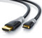 CSL - 3m Mini HDMI auf HDMI Kabel 2.0 - Ultra HD 4k 60Hz 2160p - 18Gbps - 3D Ethernet - Full HD 1080p - 3 fach geschirmt - schwarz