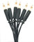 Star 421-10 Mini-Lichterkette für den Innenbereich, 20 LEDs, warmweiß, Kabel grün