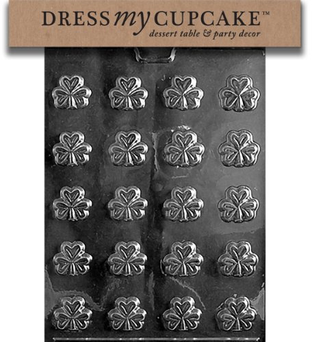 Dress My Cupcake Pralinenform mit Kleeblättern