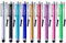 Wisdompro 9 Stylets Tablette Universels avec Dragonne pour écran Tactile, iPad, Téléphone Portable, iPhone Pro/Mini, Samsung, Xiaomi, et Autres - Coleurs Assorties