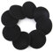 Cutefly 4 Paar 55mm Ersatz Ohr Schaum Ohrhörer Pad Abdeckungen für Headset Kopfhörer, Schwarz