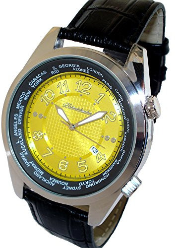 Heinrichssohn Danzig Champagne HS1003 Herrenuhr