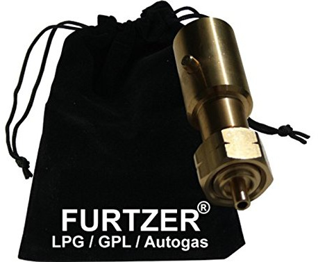 Furtzer® LPG GPL Autogas Tankadapter BAJONETT Gasflaschen Propangas lang mit Stoffbeutel