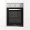 CANDY FCP602X Forno Elettrico da Incasso Ventilato, Capacità 65 Litri, Funzione Grill e Pizza, 8 Programmi, 59.5x59.5x56.8, Acciaio Inossidabile e Vetro,Nero, Classe A+
