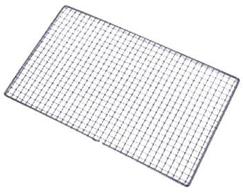 Gizichta Grill, griglia in acciaio inox, grande, per barbecue, griglia, forno/griglia, rete metallica, campeggio, picnic all'aperto (30 x 45 cm, come da immagine)