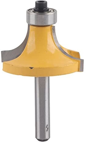 Borde Router Bit 1/4 Inch Vástago Esquina Redondeo del Borde Formando Beading Router Bit Fresadora Para Trabajar la Madera Fresa