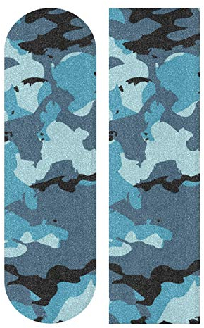 MNSRUU Camouflage-Muster 0546004 Skateboard Griptape 1 Blatt Roller Deck Sandpapier 22,9 x 83,8 cm