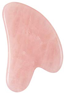 Jade Roller, Anti-Aging Wirkung Gegen Falten, Gesichtsroller (Beruhigend Für Die Haut), Gesichtsmassageroller, 100% NATÜRLICH, Straffung Von Kleinen Fältchen,Rosa,Geschenkpaket