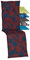 Beo Relaxsessel Auflage UV-beständig Barcelona | Made in EU nach Öko-Tex Standard | Waschbare Relaxstuhl Auflage mit Gummi-Halteband | Atmungsaktive Liegestuhl Auflage mit Blumenranke in Rot-Blau