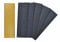 Pack of 24 Fire Essentials Graphite Square Corner Self Adhesive Intumescent Hinge Pads 100 x 30 x 1.0mm