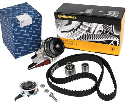 ET ENGINETEAM RM0016 Kit cinghia distribuzione pompa acqua N° denti: 145 con pompa acqua Compatibilità con VW Golf 7 Hatchback 5G1, BQ1, BE1, BE2 SCIROCCO 137, 138, AUDI A3 Sportback 8VA, 8VF, SEAT