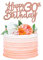 Blumomon 3 Pack Happy 30th Birthday Cake Topper Rose Gold Glitter 30 Cupcake Topper Happy 30 Birthday Cake Decoration for 30th Cheers to 30 Birthday Party Decoration Supplies