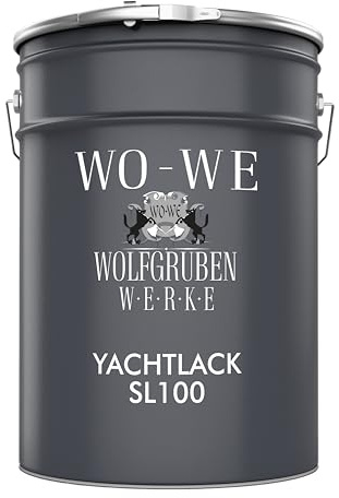 Yachtlack Holzlack Schiffslackierung Bootslack Glänzend SL100 RAL5012 Lichtblau - 2,5L