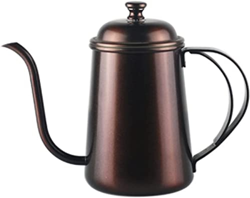 REJOON Perkolator Kaffeekanne Mokka Kaffeekanne Espresso Latte Perkolator 650ml Verdickter Edelstahl Kaffeemaschine Espressokanne Kaffeemaschine (Color : 2)