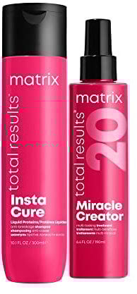 Matrix | KIT InstaCure Shampoo 300 ml + Trattamento Miracle Creator Total Results 190ML per Capelli Secchi e Danneggiati