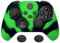 PlayVital Cover Silicone per Xbox Series X S Controller,Custodia Joystick Skin Protettiva Antiscivolo con Copri Levette Analogiche-Verde Nero