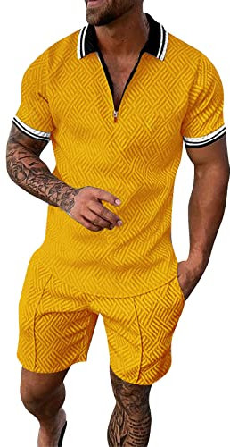 Hoothy Ensemble Survetement Homme Collants De Compression Et Chemises pour Homme Ensemble Short Homme Polo Rose Short Habillé Homme Tee Shirt Homme Humour Alcool Jogging Ample Homme