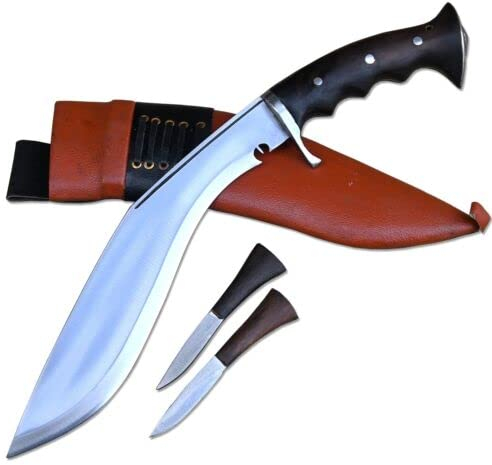 30 cm langer Klingengreifergriff kukri-khukuri-Echt funktionierendes Kukri-Messer aus Nepal-authentisches Gurkha khukuri