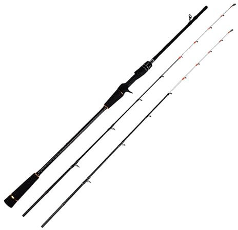 MOEENS Angelrute,Stipprute Köder Locken 40-100g / 90-150g Carbon-Jigging Rod Seebarsch Pike Rod Professionelle Squid Angelruten Casting Teleskop Angelrute