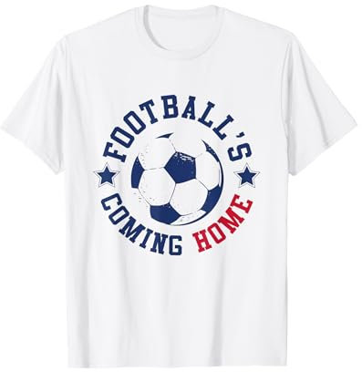 Football's Coming Home Football Badge T-Shirt