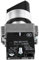 10 Uds. Interruptor Selector de 22mm Autobloqueo Interruptor de Perilla de 2 Posiciones Interruptor Giratorio Interruptor Selector Giratorio