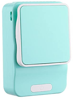 Luejnbogty New Lazy Neck Hanging Waist Fan USB Charging Mini Desktop Small Fan Handheld Hanging Waist Fan B