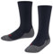 FALKE Unisex Kinder Socken Active Warm K So Wolle Funktionsmaterial dick atmungsaktiv einfarbig 1 Paar, Blau Space Blue 6116, 19-22