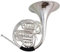waldhorn instrument F/Bb Waldhorn Musikinstrumente Doppelhorn Versilbert Mit Etui Mundstück