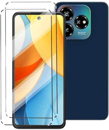 HuiYouMY 2Pcs Vetrino Compatible with ZTE Blade V60 Vita Antiurto Vetro temperato Compatible with Protezione ZTE Blade V60 Vita Pellicola Protettiva