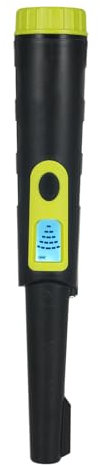 Metalldetektor-Pinpointer für Erwachsene und Kinder, IP68 wasserdicht, 360°-Erkennung, Handheld-Pinpointer mit LCD-Bildschirm, 3 Modi (Audio, Vibration, Audio und Vibration) für die Schatzsuche