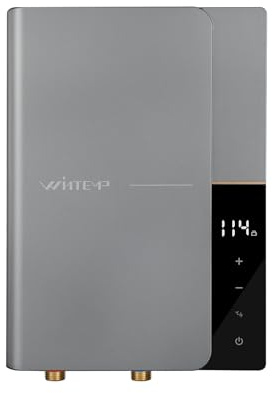 11kW Electric Tankless Water Heater 240V On Demand Hot Water | Up to 2.6 GPM Instant Hot Water, Compact, Energy Efficient & ETL Certified, Idea for 1 Shower&Sink Use