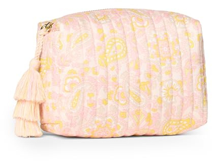 Amazon Essentials x Sofia Grainge Damen Gesteppte Kosmetiktasche