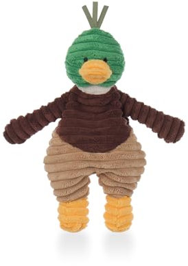 Apricot Lamb Mallard Stockente Ente Weiche Sicherheitsdecke Schmusetuch für Babys, Beruhigungstuch für Baby Jungen und Mädchen, 25 cm