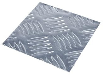 Genérico 1 Piezas Placa de Aluminio Plancha, 5mm Aluminio Chapa de Aluminio Plata Hoja de Aluminio Fino(300mmx300mm*5mm)