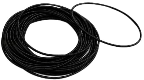 MAJALE Pulseras Cuerdas de Guitarras - Set 10 pulseras negras- Brazalete Negro Minimalista de Acero Inoxidable - Pulsera Vintage de Varias Tiras 100% Acero Inoxidable