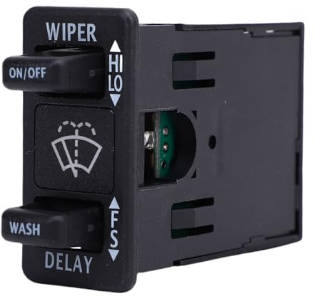 Fabater 0623096002 Windschutzscheibenwischerschalter Ersatz für Coronado 2000-2017, Wischersteuerungsschalter Easy Installation Front Wiper Control Switch