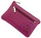 GoBago Portachiavi in pelle, bacca, 13 x 8 x 0,5 cm, Astuccio portachiavi