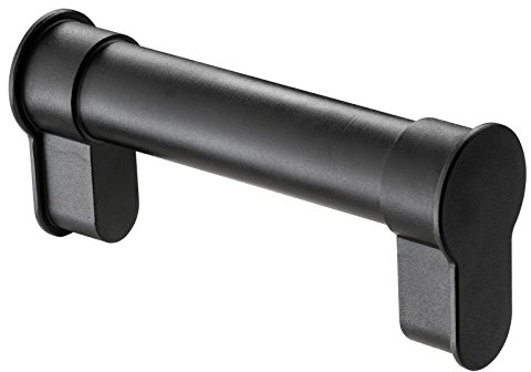 W+M Universal-Blindzylinder EASYBLIND, verstellbarer und feuerfester Profil-Zylinder, 77-132 mm Türstärke, schwarz, mit Steckmechanismus