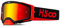 SGTTX Motocross-Brille Antibeschlag staubdichte Motorradbrille MTB ATV Mountain Downhill Trail Dirt Jump Radfahren Offroad Racing MX-Brille mit abreißbarer Moto-Brille für Helme Männer Frauen