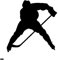 myrockshirt Eishockey Spieler Puck ca. 15cm Aufkleber Sticker FREIE Farbwahl Autoaufkleber Wandtattoo Sticker