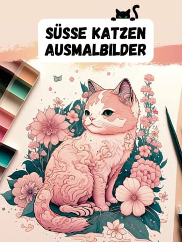 Süße Katzen Ausmalbilder: Lass deiner Kreativität freien Lauf mit süßen Katzen Malvorlagen