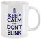 Urban Backwoods Keep Calm And Don't Blink Tasse Mit Spruch Kaffeetasse