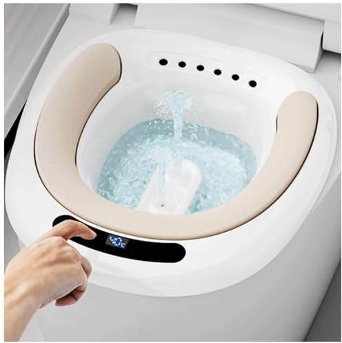 ULPYO Portable Bidet for Toilet, Electric, Double Water Flow Portable Bidet Anti-overflow, 3 Modes Toilet Seat Bidet for Pregnant Women Postpartum or Hemorrhoids