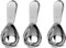 3-Stücke Esslöffel Kaffee Scoop Edelstahl Kaffee Scoops kurzer Griff Esslöffel Messlöffel für Kaffee, Milchpulver, Fruchtpulver, Weihnachtsküche Geschenke (15ml)