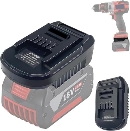 BAT20TL Adaptateur de batterie pour Bosch Professional GBA 18 V vers outil électrique Einhell, adaptateur de batterie BS18EIN pour Bosch BAT609 BAT612 BAT618 Li-Ion convertisseur vers outil Einhell 18
