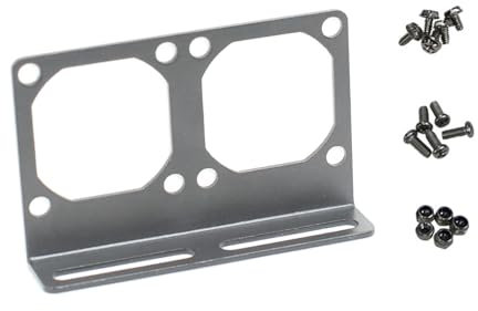 Ldabrye 5cm Memory Fan Holder Memory Overclocking Cooling Mounting Bracket for Computer Motherboards CPU Rack 1/2/3Holes Bridge Bracket