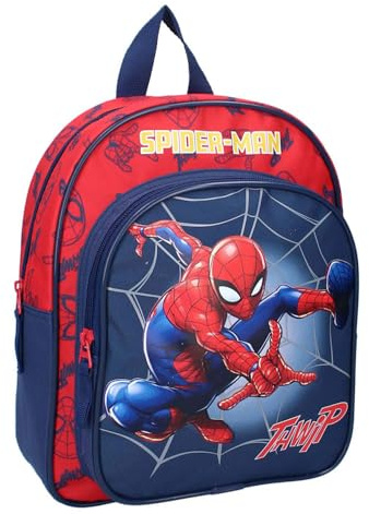 Vadobag Spiderman Rucksack Web Warriors - Coole Kindertasche für die Schule