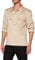 Brandit US Shirt Long Sleeve, Farbe: beige, Größe: XL